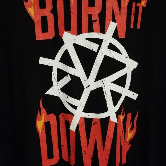 Burn it Down John Cena T-Shirt Size XL - Picture 2 of 5